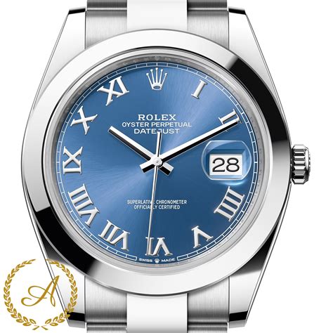 rolex marrone azzurro|rolex model 126300.